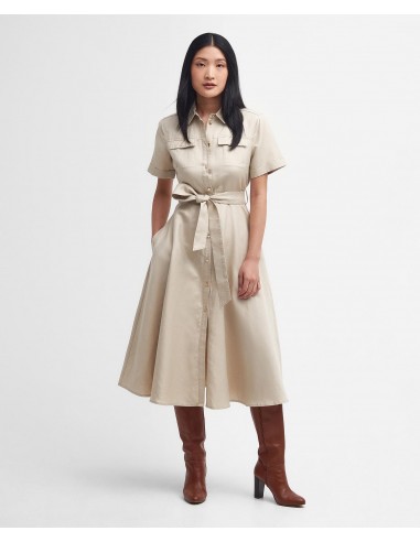 Vestido Barbour Margaret Midi - vista frontal